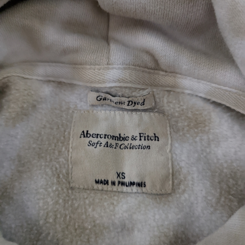 Wash Effect Cinched Fleece Popover Hoodie - Picture 3 of 3